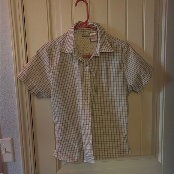 The North Face Gray Plaid Shirt - Picture 1 of 4
